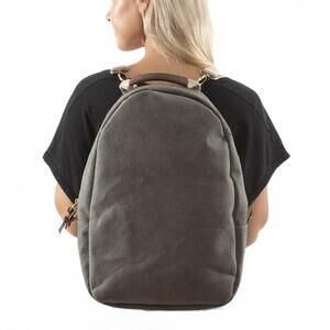 NEW UASHMAMA women's memmo backpack in dark grey